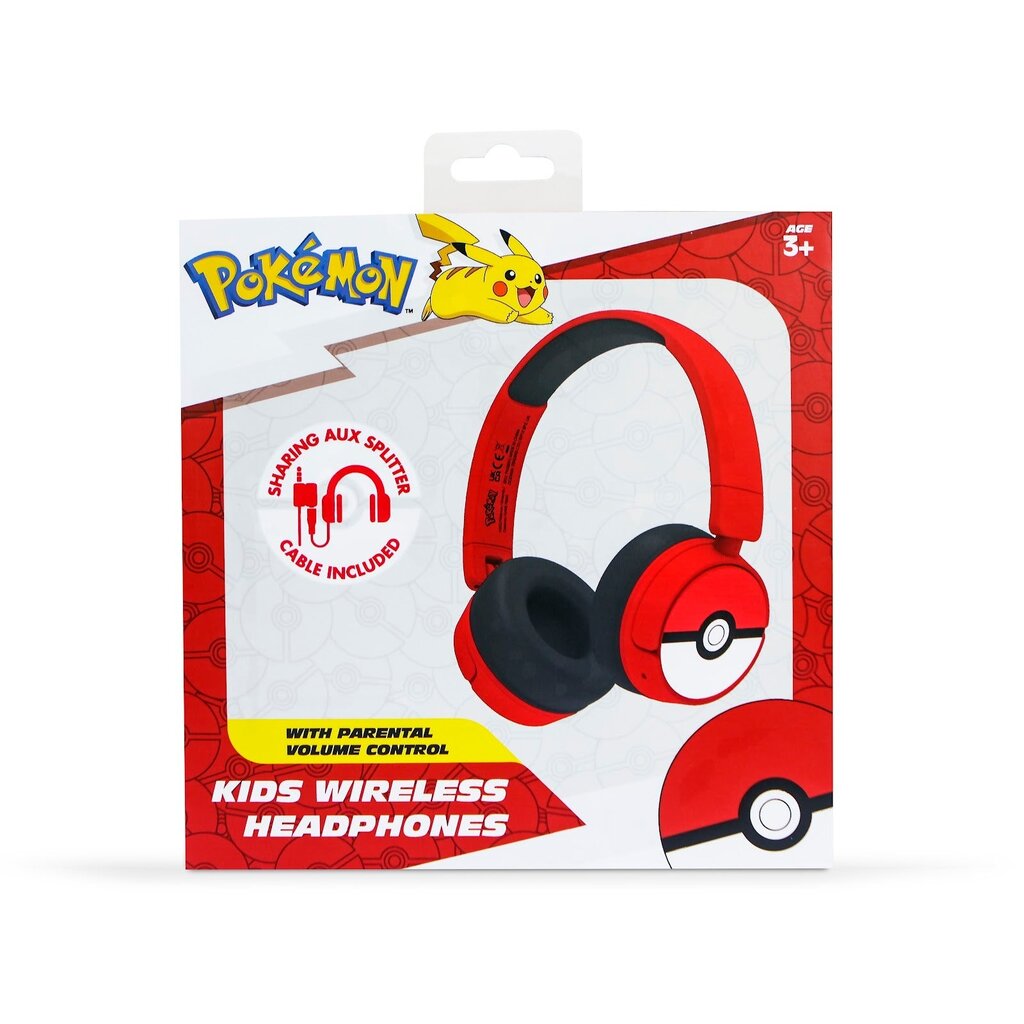 OTL Technologies Pokemon - Pokeball logo - junior bluetooth headphones