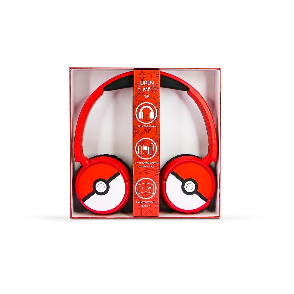 OTL Technologies Pokemon - Pokeball logo - junior bluetooth headphones