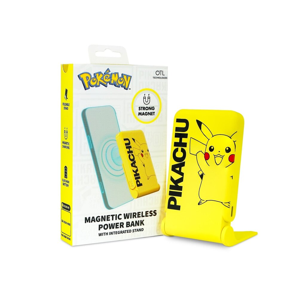OTL Technologies Pokemon - Pikachu - draadloze magnetische powerbank