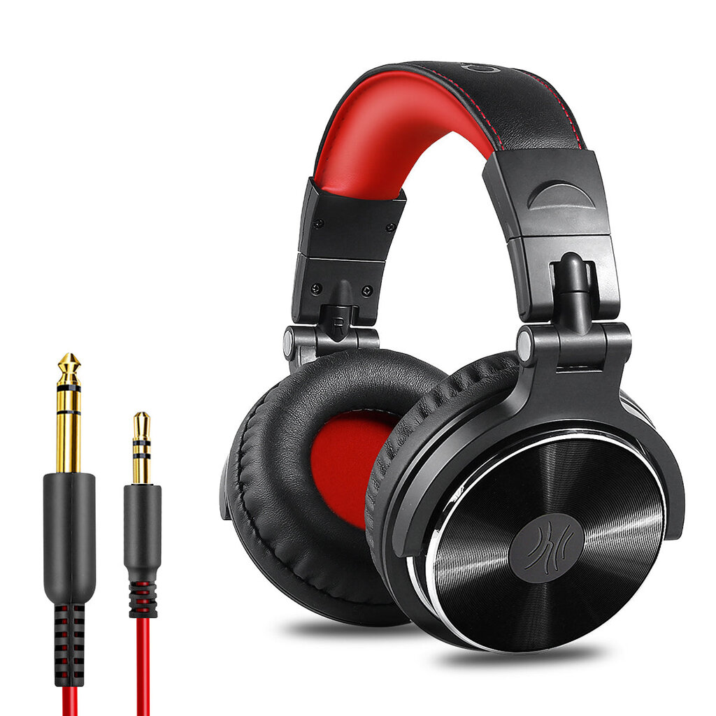 OneOdio - Pro10 Studio - headphones - Music/DJ/Studio (black/red)