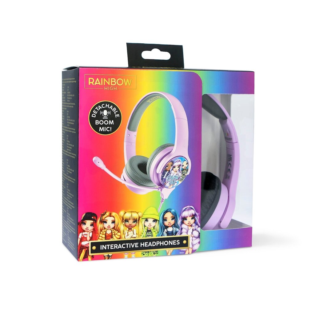 OTL Technologies Rainbow High - koptelefoon met afneembare microfoon (junior)