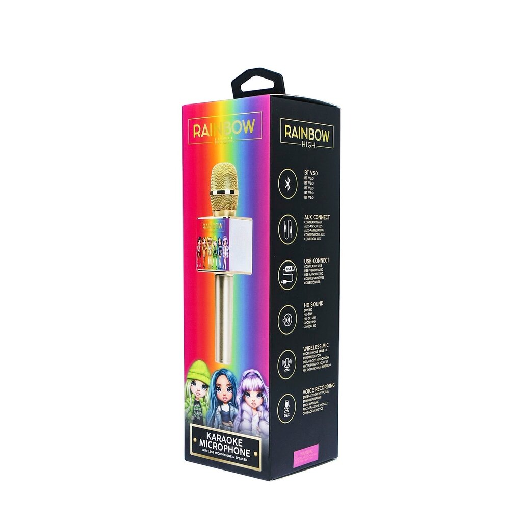 OTL Technologies Rainbow High - Karaoke bluetooth microhone