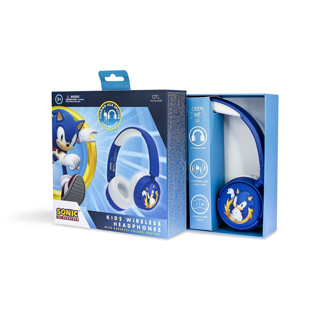 OTL Technologies Sonic the Hedgehog - junior bluetooth koptelefoon