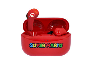 Super Mario Super Mario - earpods (rood)