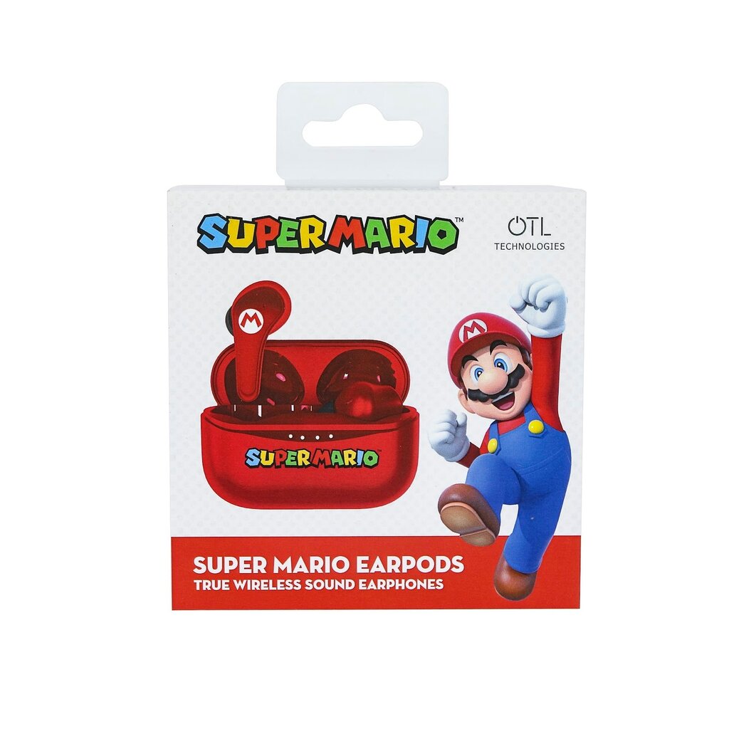OTL Technologies Super Mario - TWS earpods (rood)