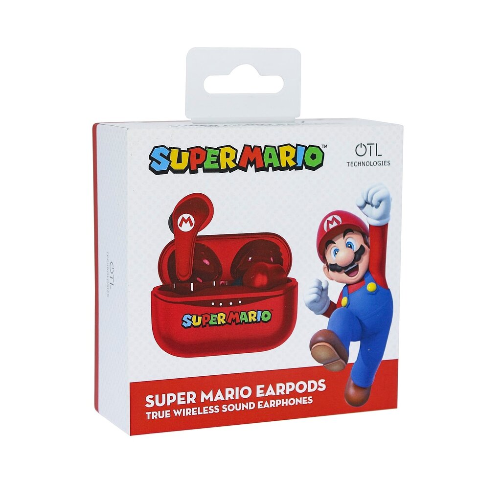 OTL Technologies Super Mario - TWS earpods (rood)