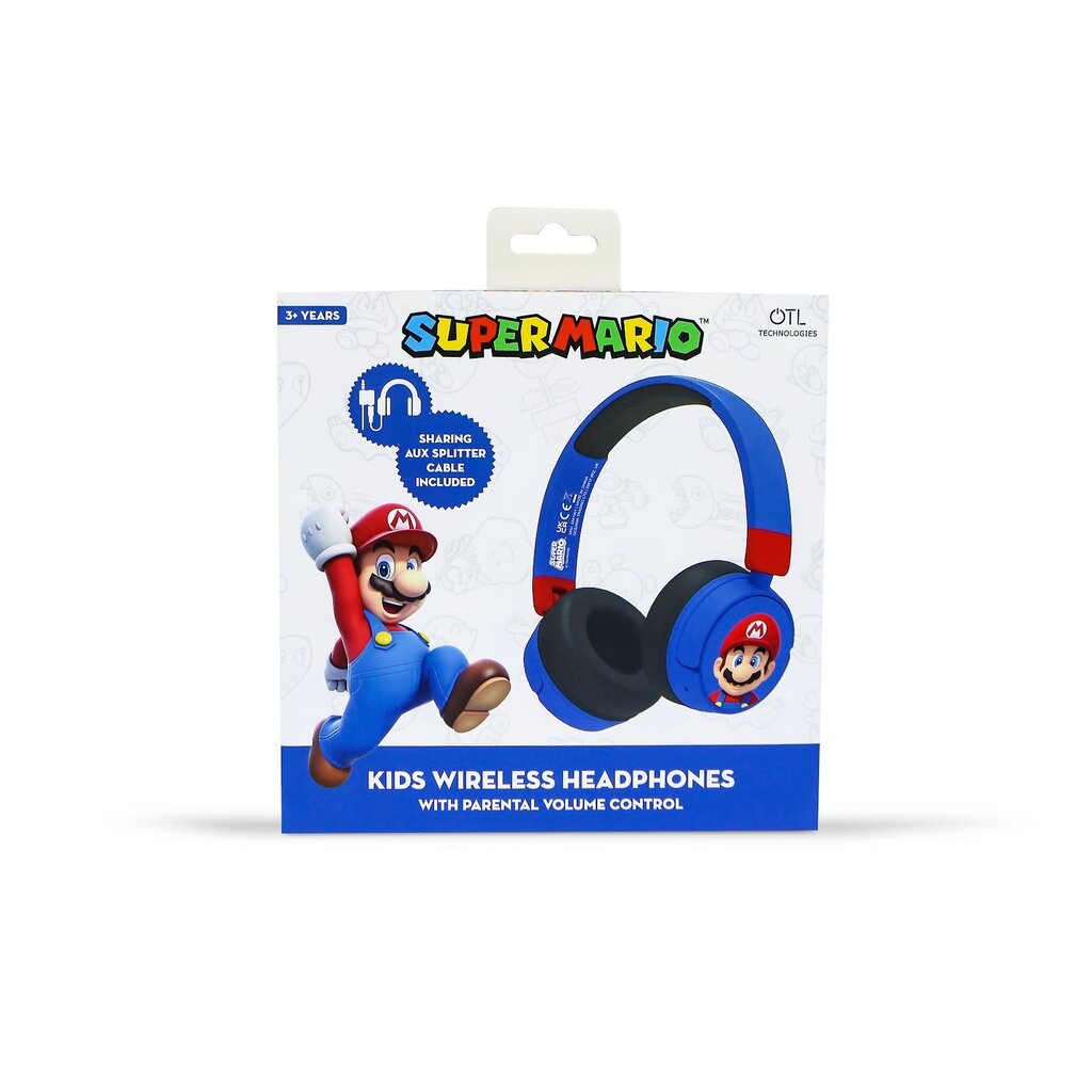 Super Mario Super Mario - It's a Me - junior bluetooth headphones