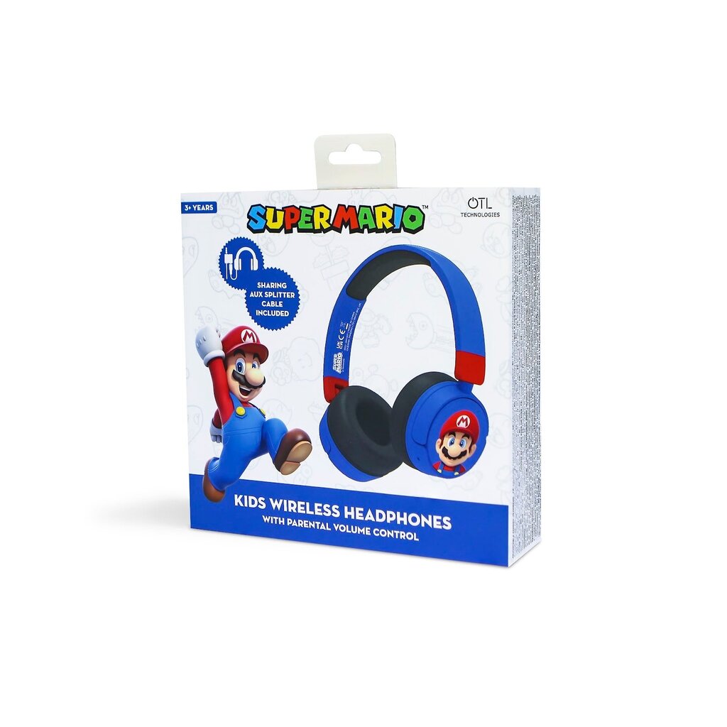 Super Mario Super Mario - It's a Me - junior bluetooth headphones