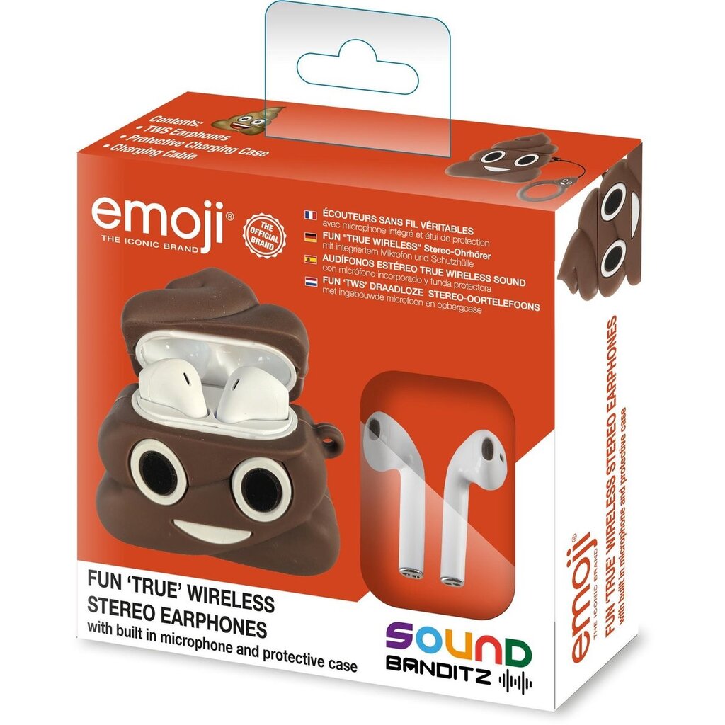 Lazerbuilt Emoji Poop - TWS earbuds