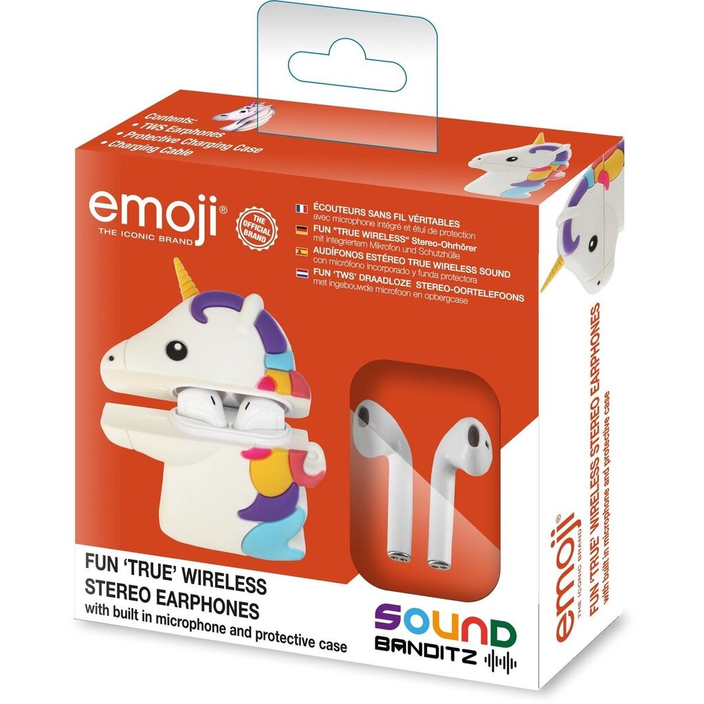 Lazerbuilt Emoji Unicorn - TWS earpods