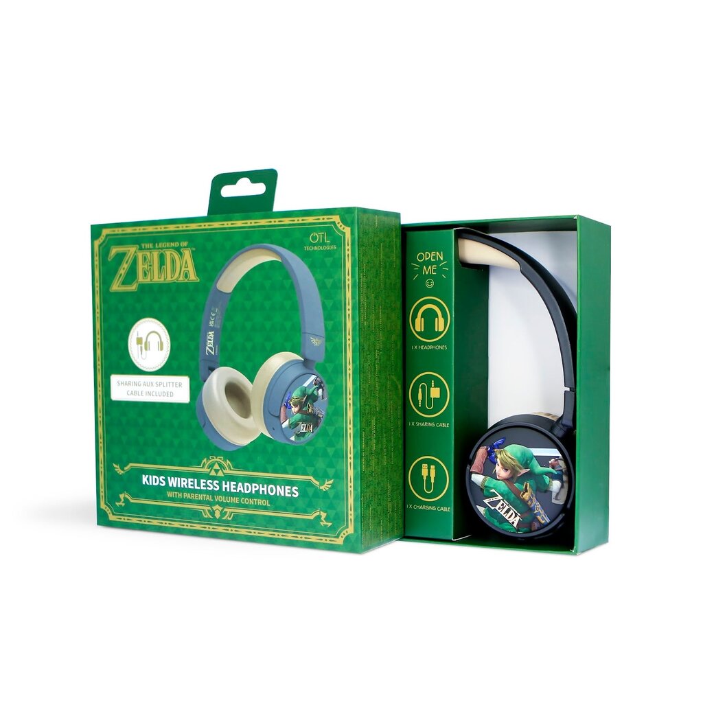 OTL Technologies Legend of Zelda - junior bluetooth koptelefoon