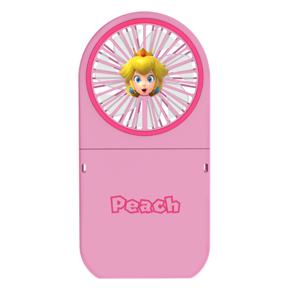 OTL Technologies Princess Peach - folding mini fan - 3D character