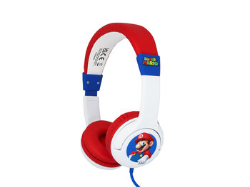 Super Mario Super Mario - junior headphones (white/red)