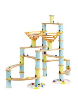 Boppi Boppi - wooden marble run - jumbo pack