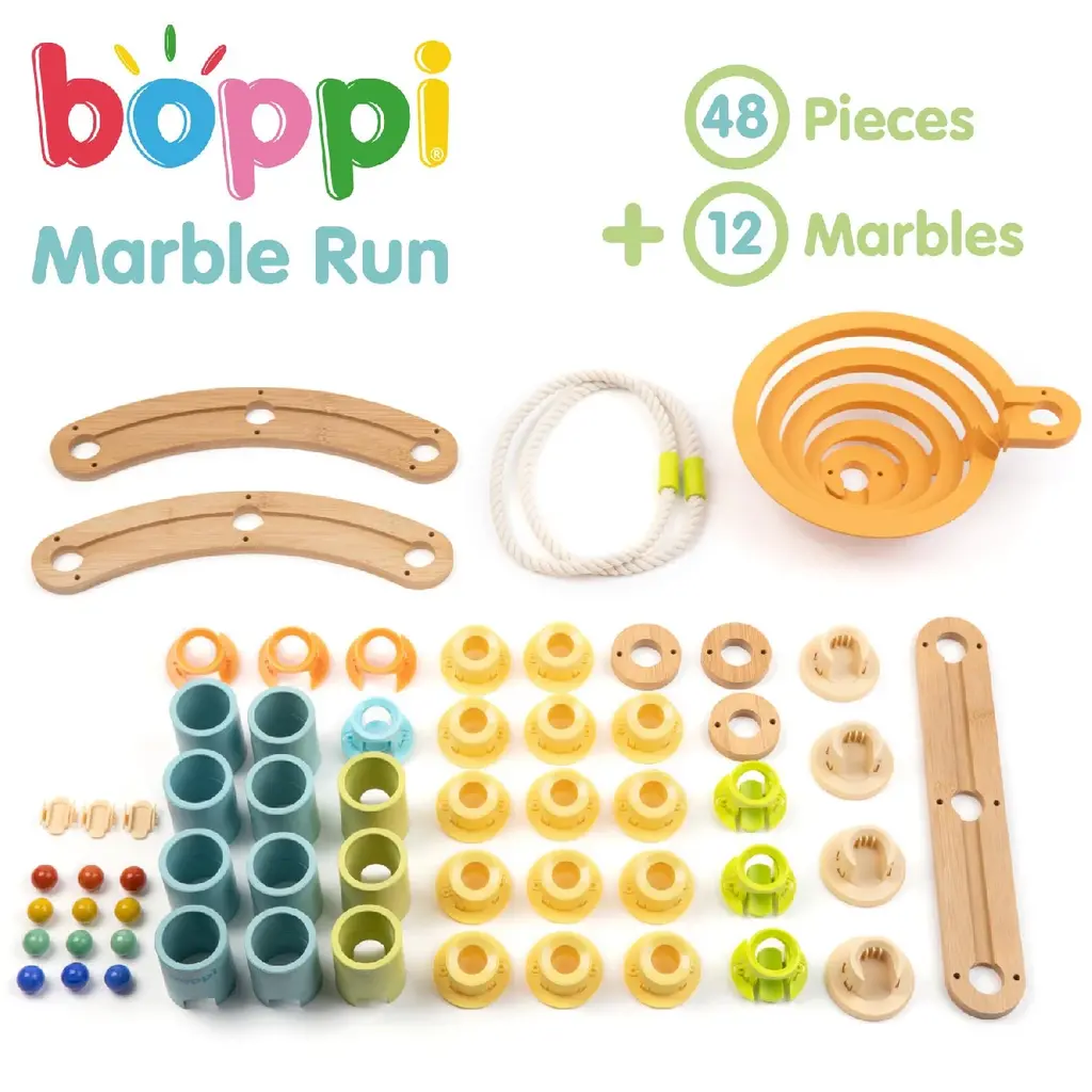 Boppi Boppi - wooden marble run - starter pack