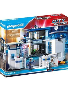 Playmobil - City Action Police Headquarters With Prison (6919)