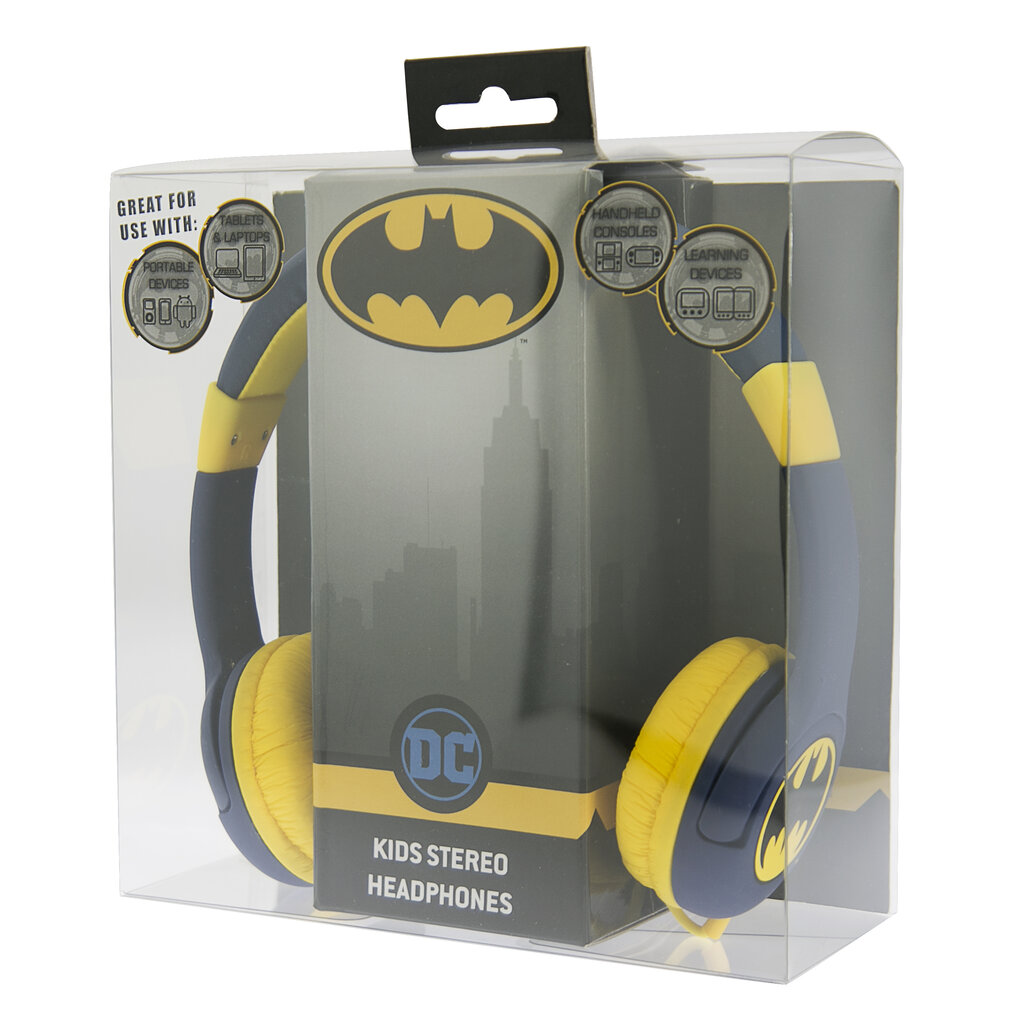 OTL Technologies Batman - Bat Signal koptelefoon (blauw/geel)