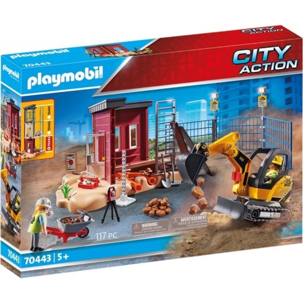 Playmobil - City Action Mini graafmachine (70443)
