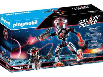 Playmobil Playmobil - Galaxy Police - Piratenrobot 21-delig (70024)