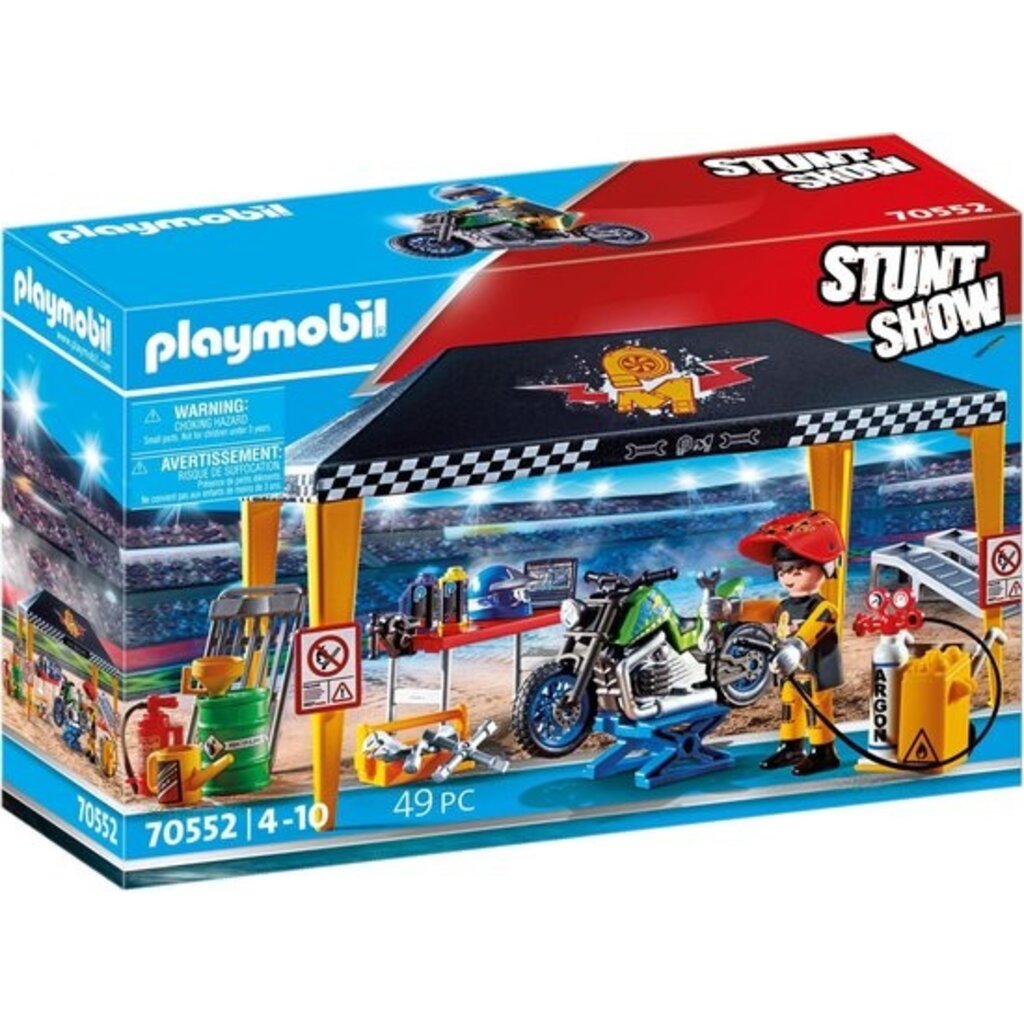 Playmobil - Stunt Show - Service Tent (70552)
