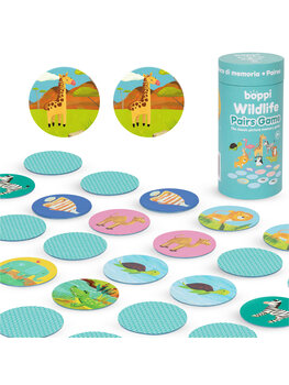 Boppi Boppi - pairs game - wild animals