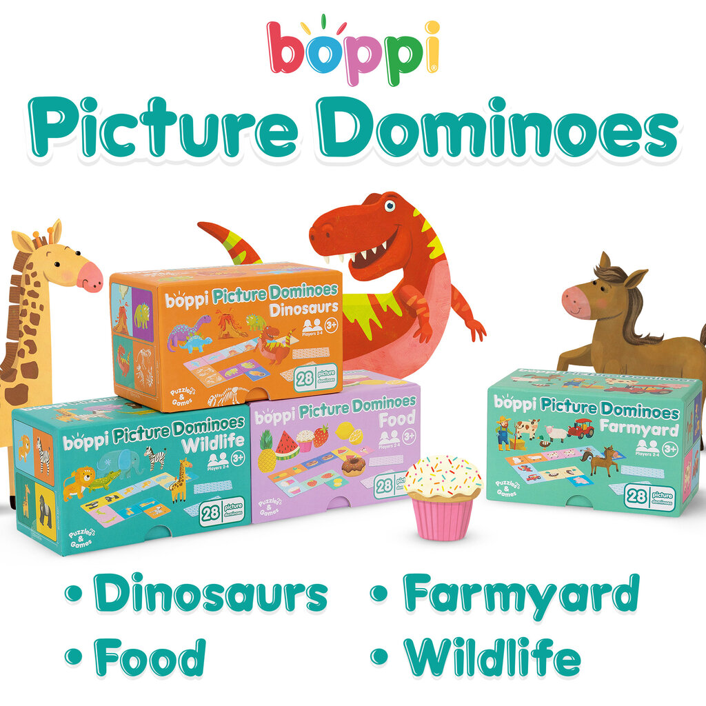 Boppi Boppi - dominos game - food