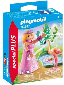 Playmobil - prinses met flamingo (70247)