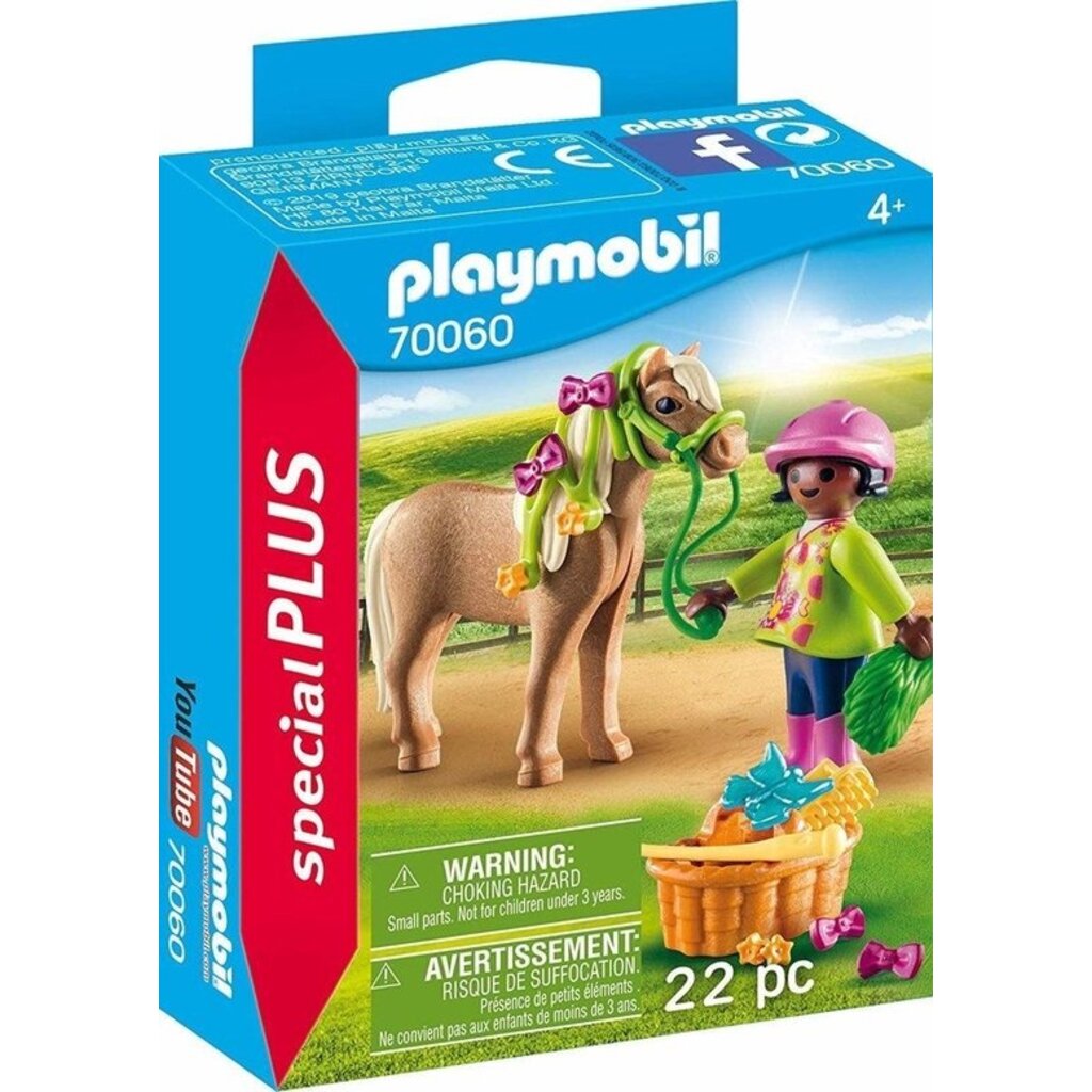 Playmobil - Girl with pony (70060)