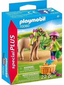 Playmobil - meisje met pony (70060)