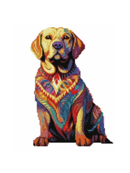 Crafthub Crafthub - Labrador dog - diamond painting set