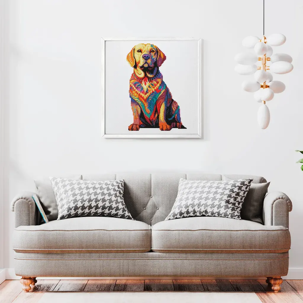 Crafthub Crafthub - Labrador hond - diamond painting set