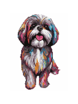 Crafthub Crafthub - Shih Tzu dog - diamond painting set