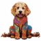 Crafthub Crafthub - Golden Doodle hond - diamond painting set