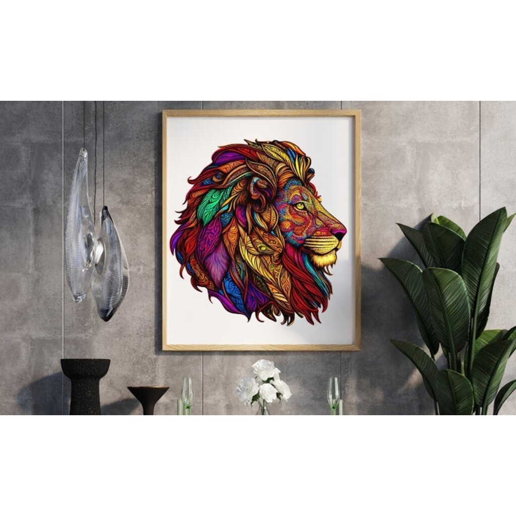 Crafthub Crafthub - Majestic lion - premium wooden puzzle