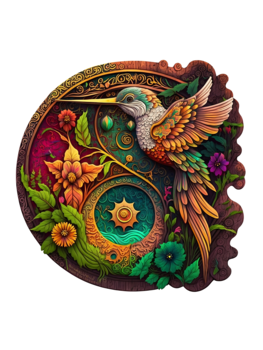 Crafthub Crafthub - Nectar quest hummingbird - premium wooden puzzle