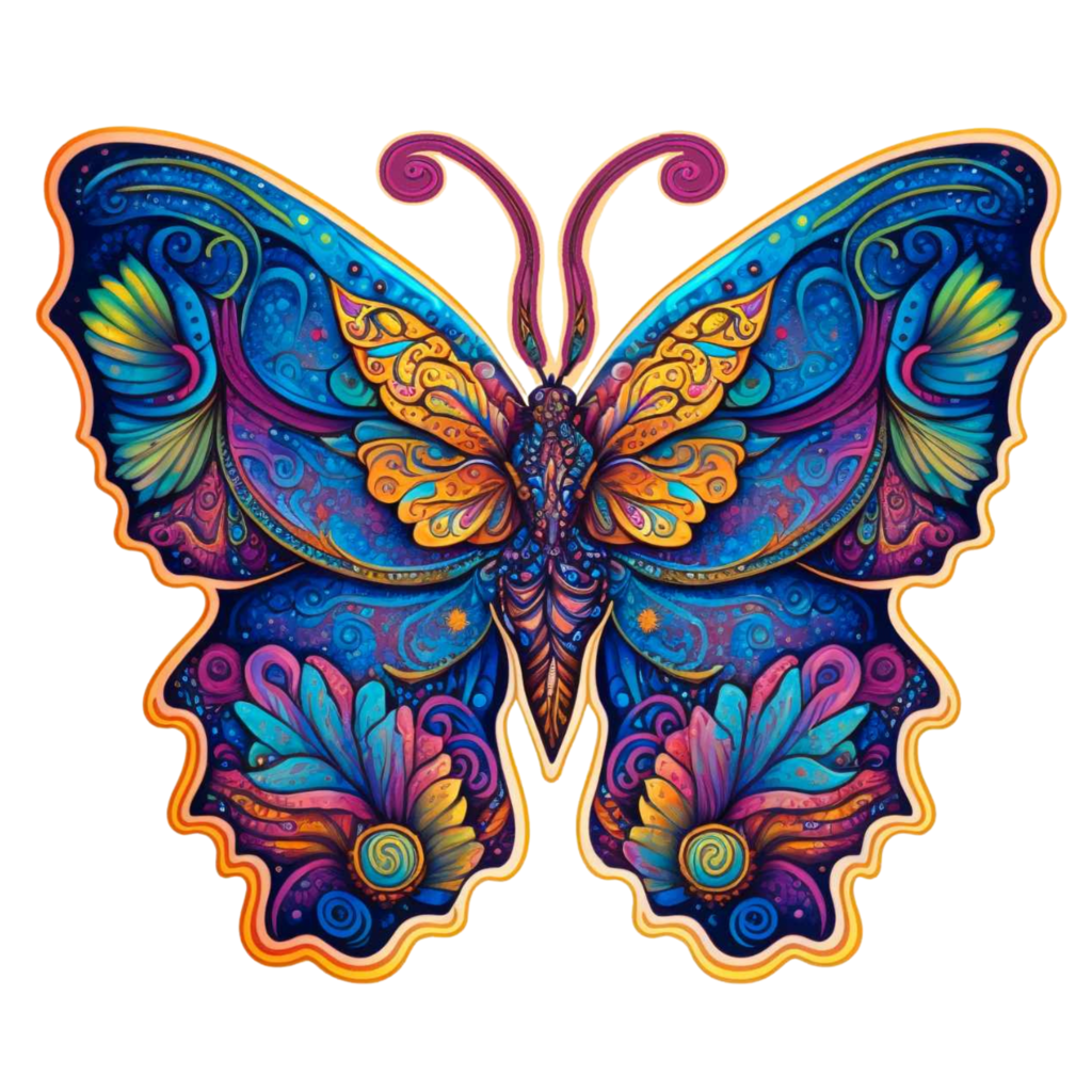 Crafthub Crafthub - Galaxy butterfly - premium wooden puzzle