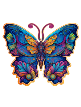 Crafthub Crafthub - Galaxy butterfly - premium wooden puzzle