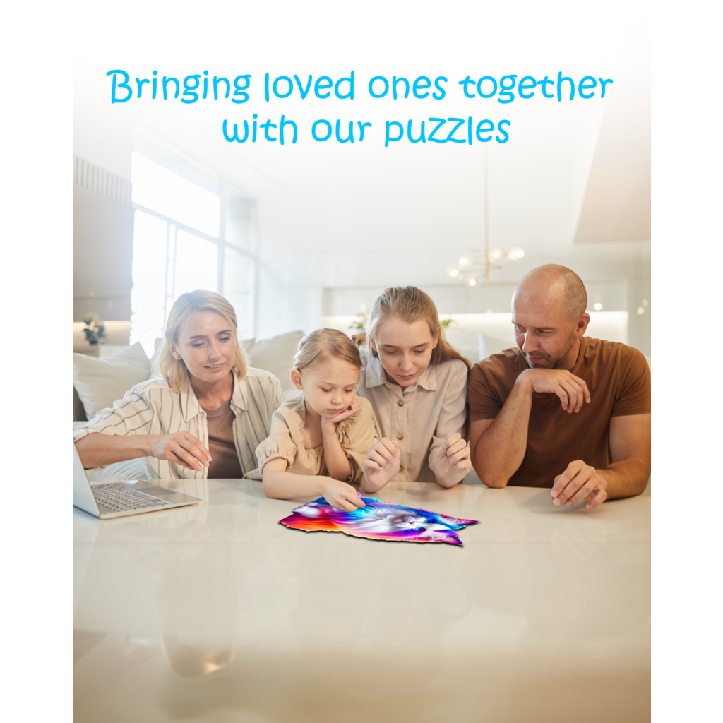 Crafthub Crafthub - Ragdoll cat - premium wooden puzzle