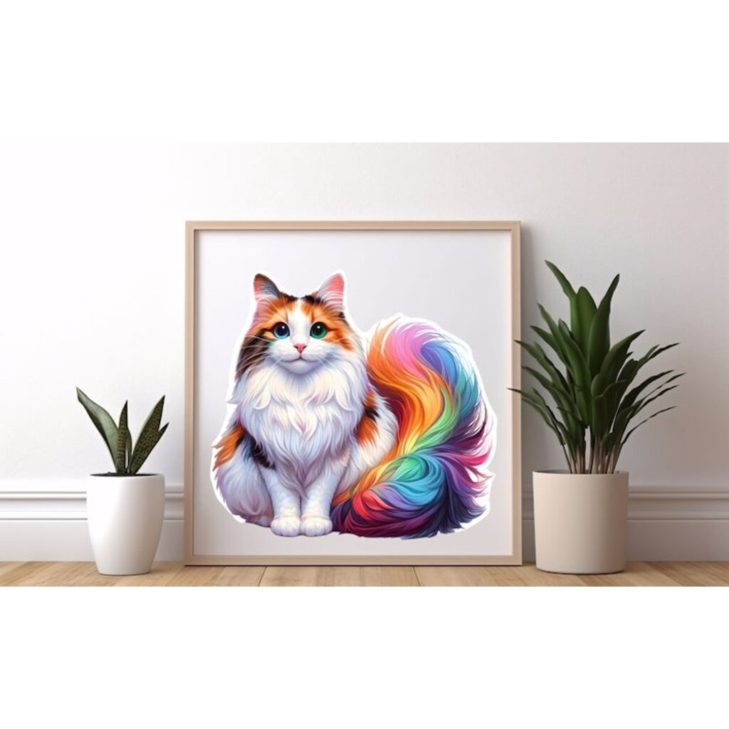 Crafthub Crafthub - Turkish Van cat - premium wooden puzzle