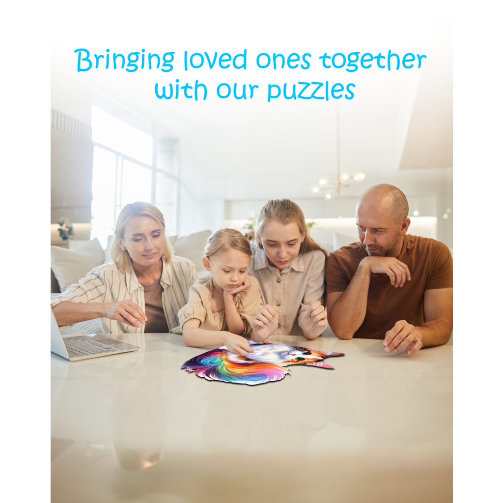 Crafthub Crafthub - Turkish Van cat - premium wooden puzzle