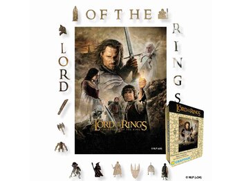 Lord of the Rings Lord of the Rings The Final Battle - premium houten puzzel