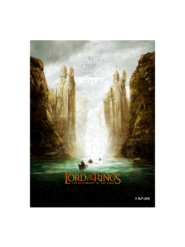 Crafthub Crafthub - Lord of the Rings The Gates of Argonath - premium houten puzzel