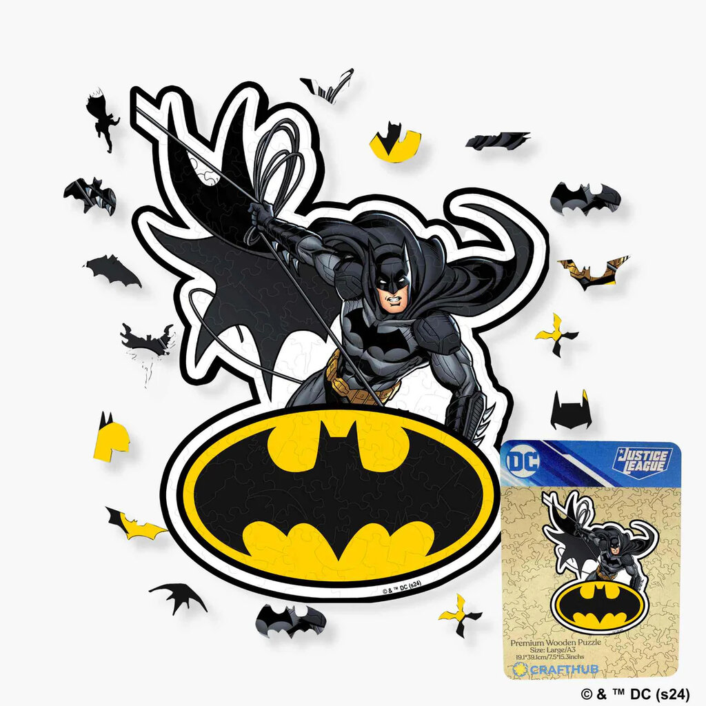 Batman Crafthub - Batman - premium wooden puzzle