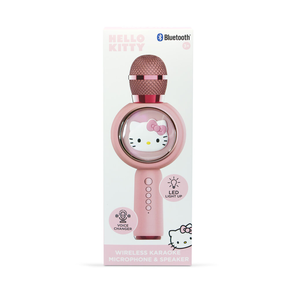 Hello Kitty Hello Kitty - PopSing LED Light - draadloze karaoke microfoon