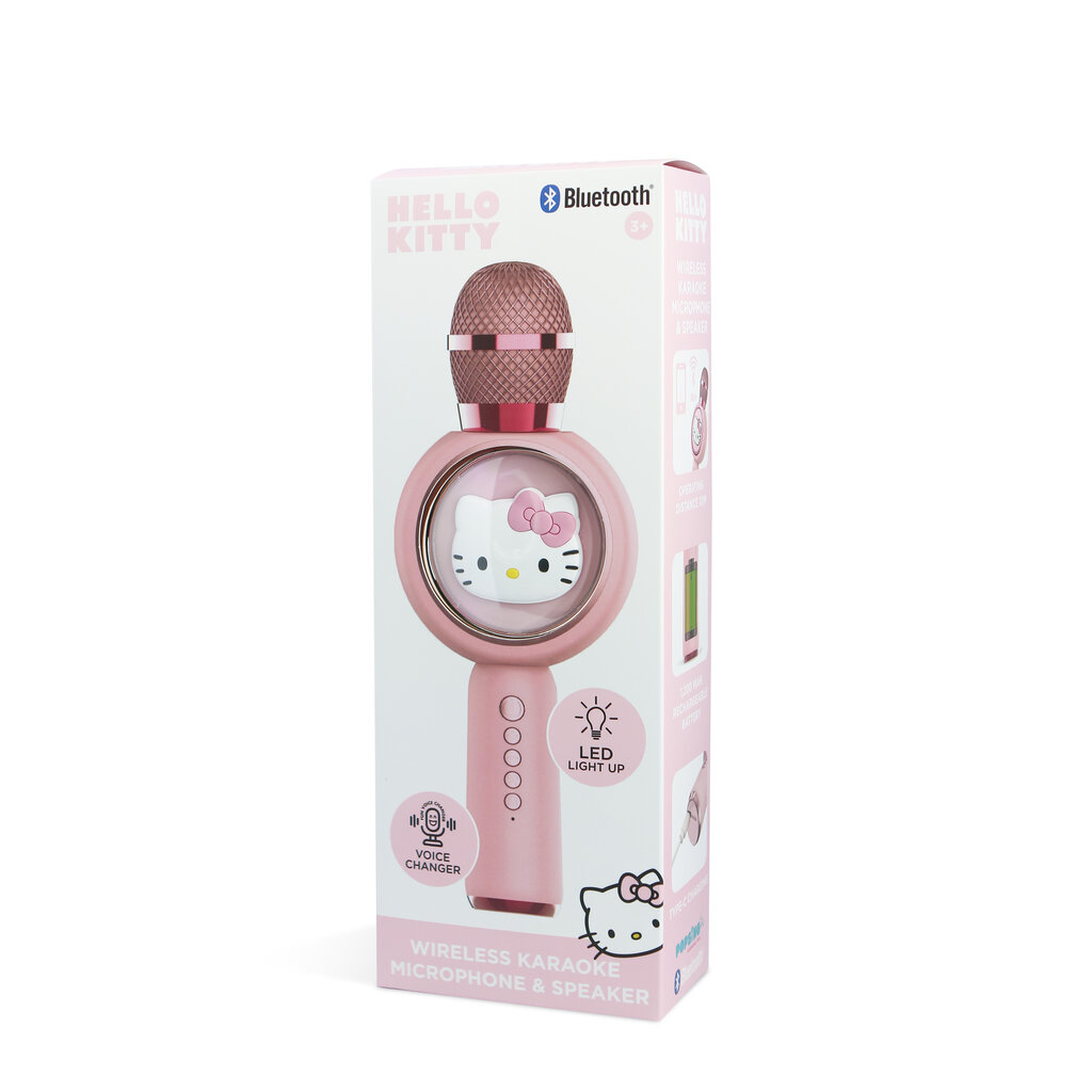 Hello Kitty Hello Kitty - PopSing LED Light - draadloze karaoke microfoon