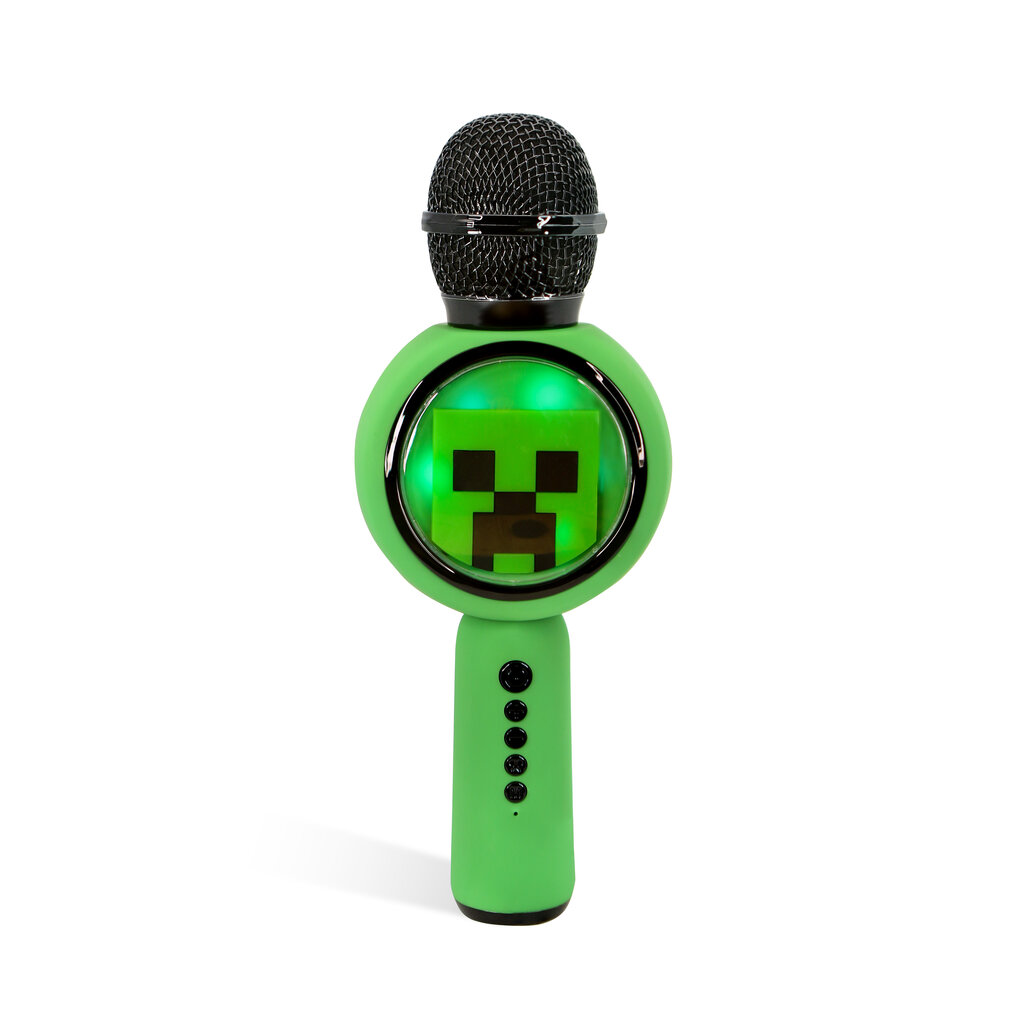 OTL Technologies Minecraft - PopSing LED Light - bluetooth karaoke microfoon