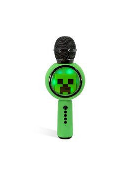 OTL Technologies Minecraft - PopSing LED Light - wireless  karaoke microphone