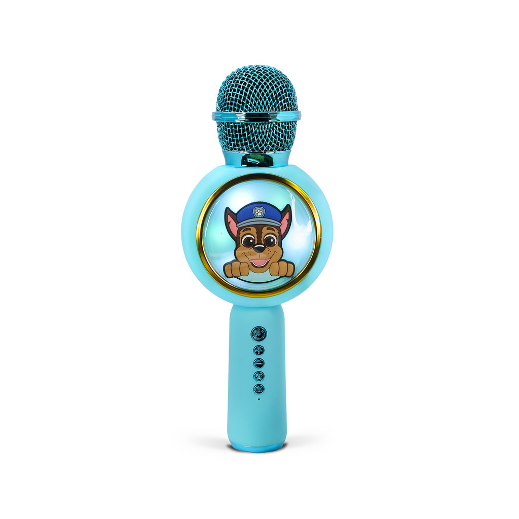 OTL Technologies Paw Patrol Chase - PopSing LED Light - wireless karaoke microphone