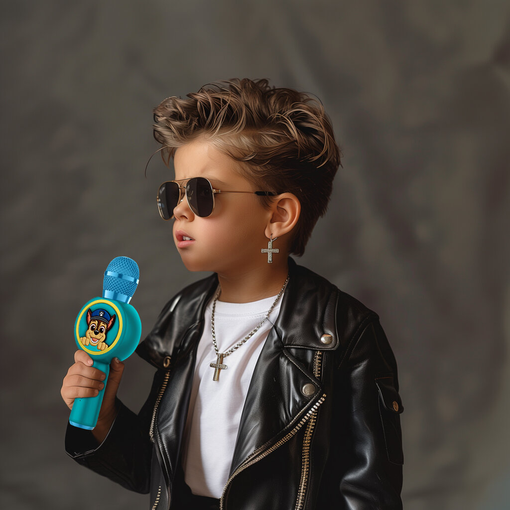 Paw Patrol Paw Patrol Chase - PopSing LED Light - draadloze karaoke microfoon