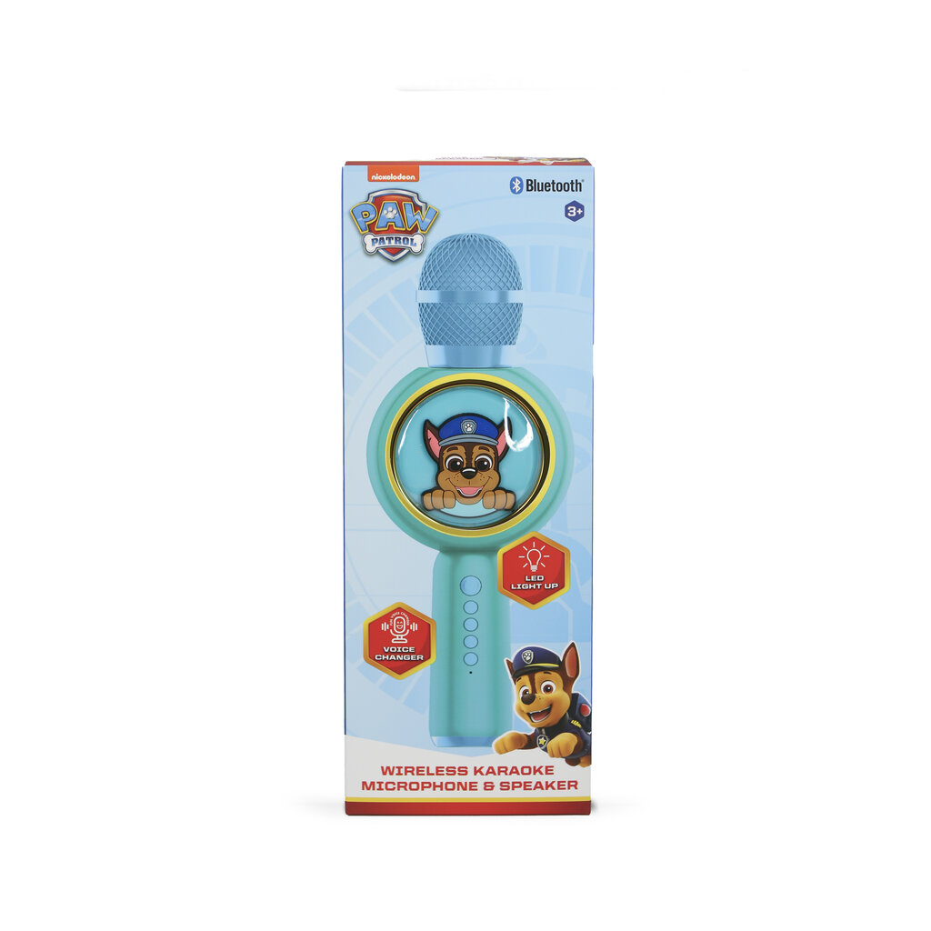 Paw Patrol Paw Patrol Chase - PopSing LED Light - wireless karaoke microphone